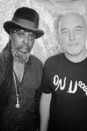 Ghetto Priest and Adrian Sherwood by Jason Evans
