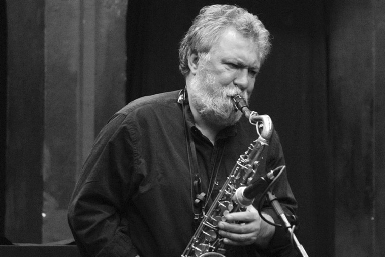 Evan Parker by Caroline Forbes